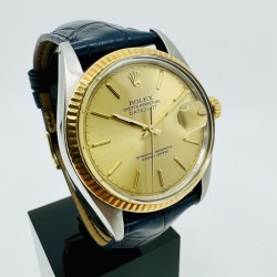 Rolex Oyster Datejust or et acier